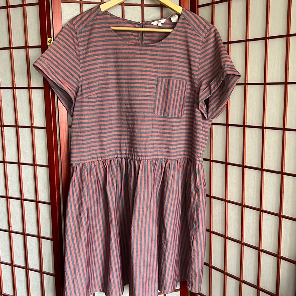 Levi’s striped casual dress